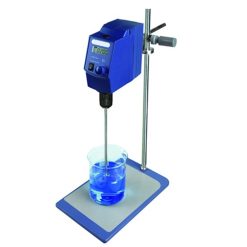 Agitador Vertical Digital a hélice x 20 litros de capacidad. Modelo OS20-PRO, marca BioSmartest