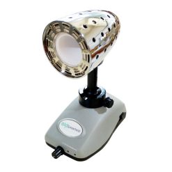 Esterilizador infrarrojo analógico para ansas e instrumentos, con ángulo ajustable. Marca Biosmartest, modelo HWQ-001